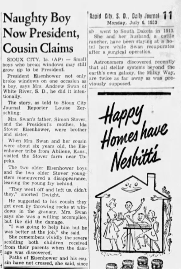 Clipping from Rapid City Journal